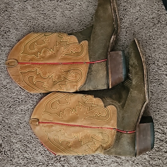 Justin Boots Suede Leather - Picture 11 of 15